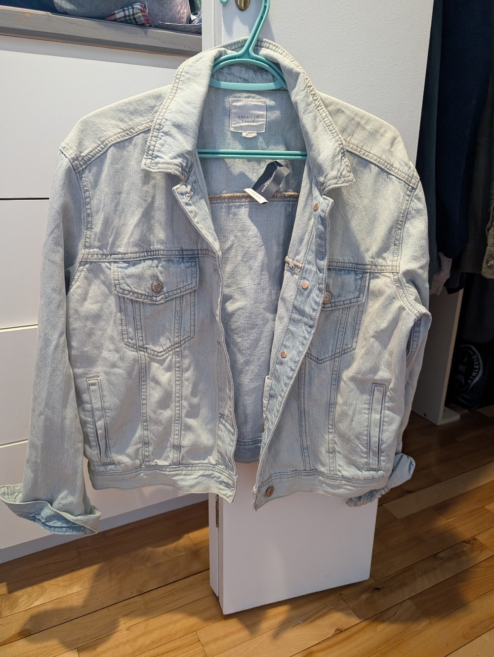 Light Wash Denim Jacket - Classic Jean Jacket